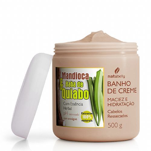 Bando de Creme Mandica & Baba de Quiabo 500ml